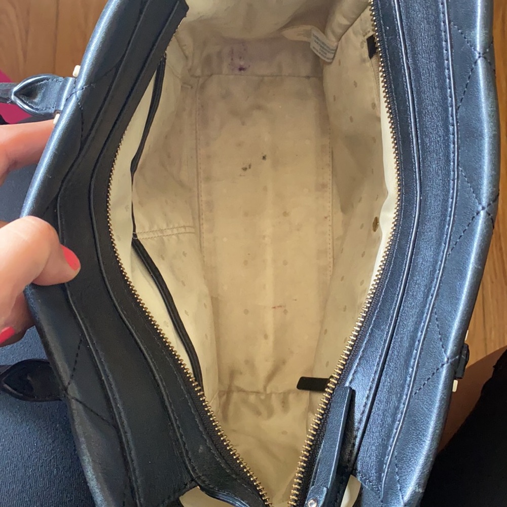 KATE SPADE black purse used gently - Picture 9 of 11